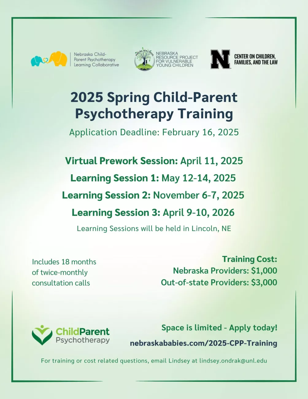 2025 Spring CPP Training Nebraska Resource Project for Vulnerable